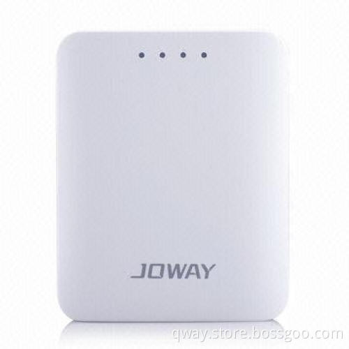 Portable Power Bank with 10,400mAh Samsung 18650 and 500-time Recycling Time
